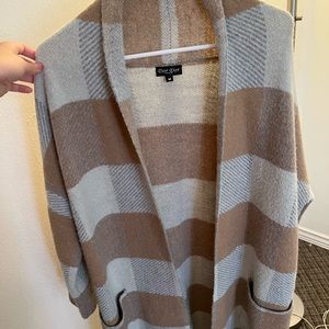 Plaid cardigan